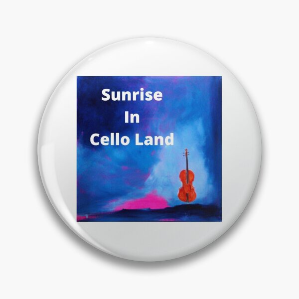 Item preview, Sunrise In Cello Land. Acrylic art work designed and sold by Bagsyrose.