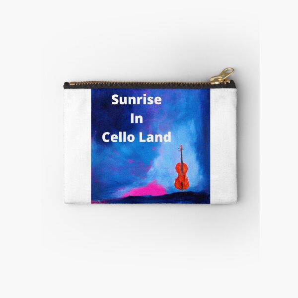 Item preview, Sunrise In Cello Land. Acrylic art work designed and sold by Bagsyrose.