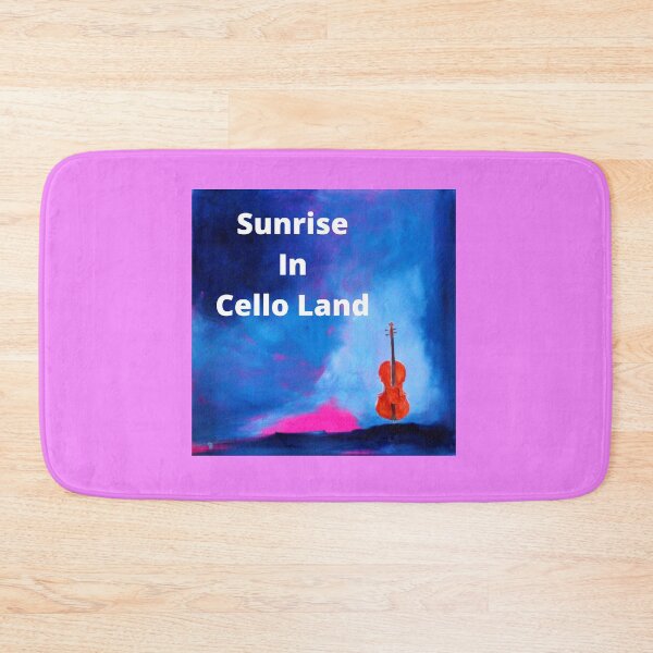 Item preview, Sunrise In Cello Land. Acrylic art work designed and sold by Bagsyrose.