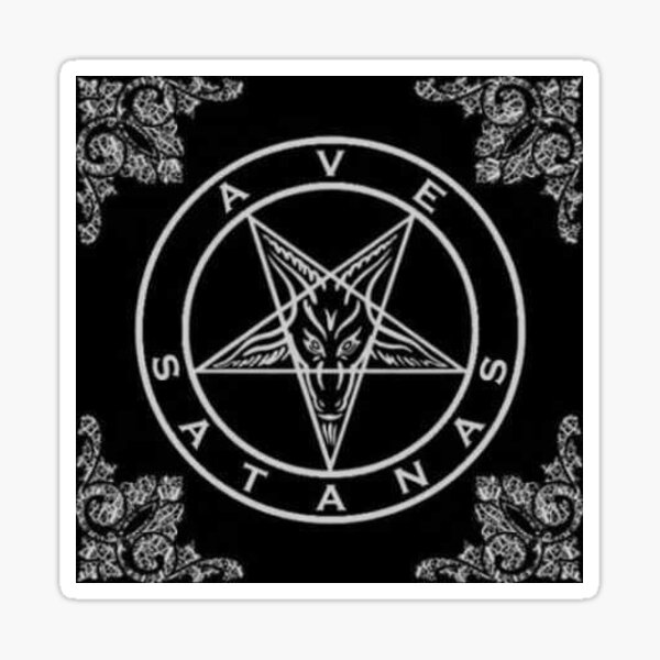 Ave Satanas Sticker