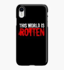 This world is rotten iPhone XR Case