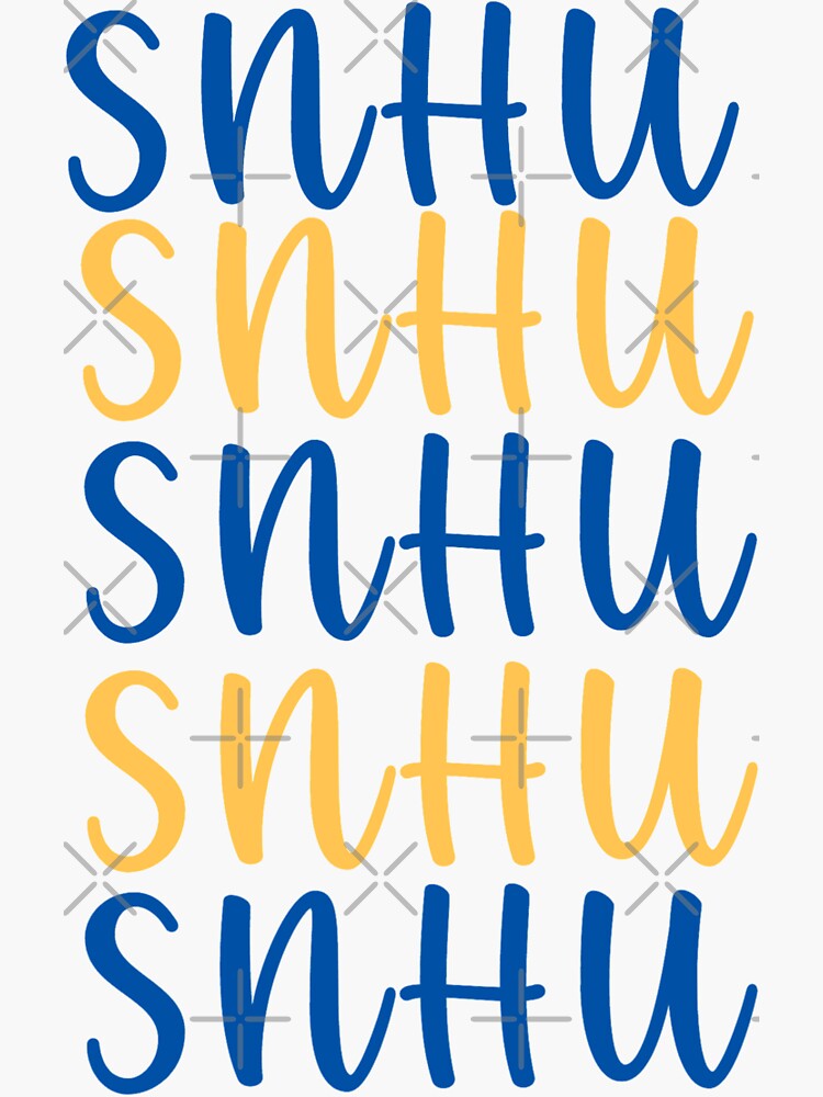 Snhu Sticker For Sale By Alexiscall Redbubble