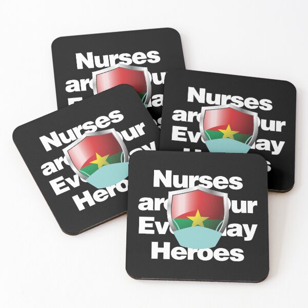 Item preview, Burkina Faso Nurses are Everyday Heroes designed and sold by HelloFromAja.