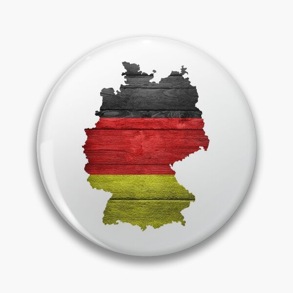 Item preview, Germany Flag Map designed and sold by enhan.