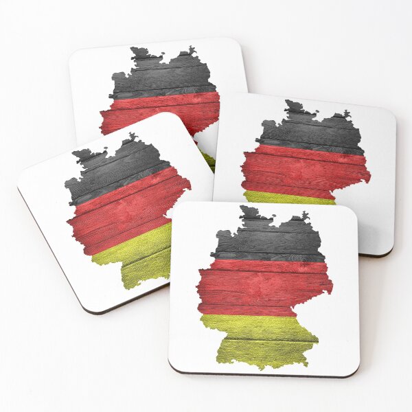 Item preview, Germany Flag Map designed and sold by enhan.