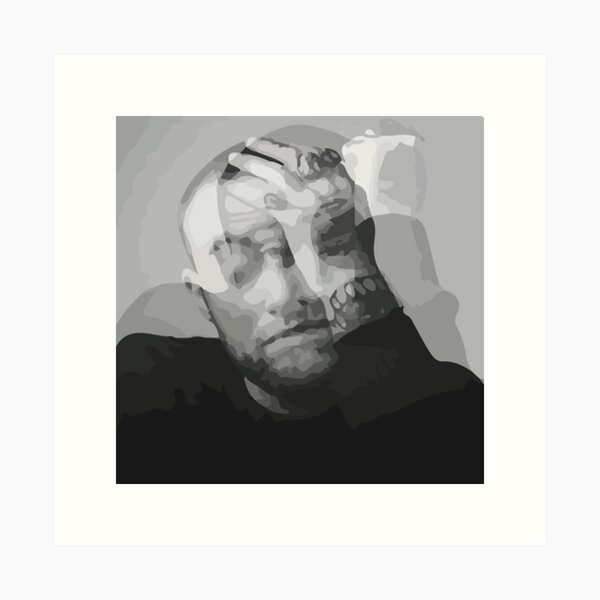 Circles album cover Art Print