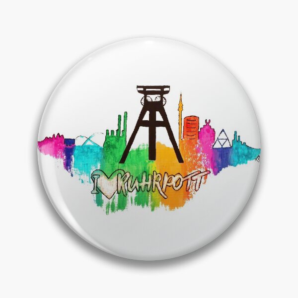 Item preview, I LOVE Ruhrpott Skyline designed and sold by Bianca Kuballa.