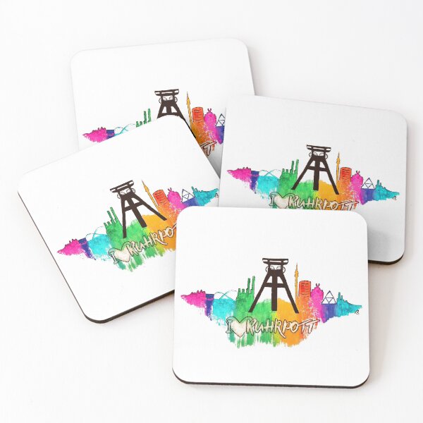 Item preview, I LOVE Ruhrpott Skyline designed and sold by Bianca Kuballa.