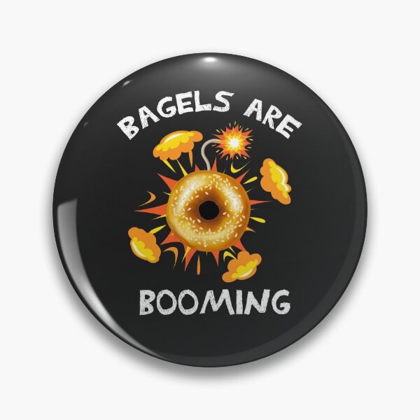 Item preview, Bagels Are Booming designed and sold by POSITIVEHL HL.