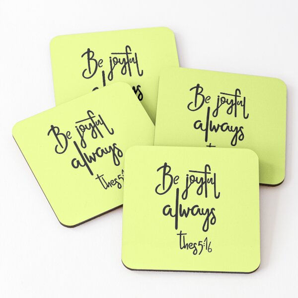 Item preview, "Be Joyful Always" Thessalonician 5:16 designed and sold by ZalinaKadyrova.