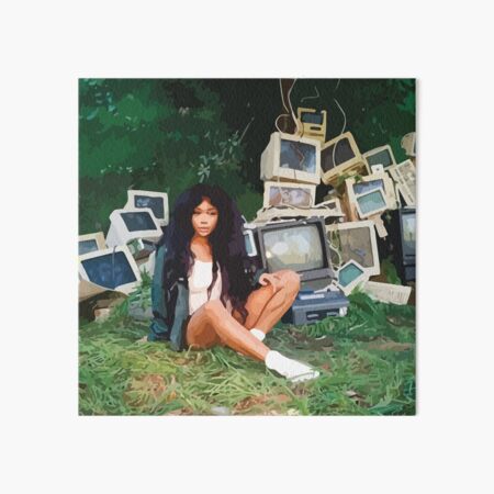 Ctrl album cover Art Board Print