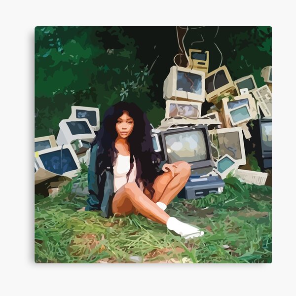 Ctrl Albumcover Leinwanddruck