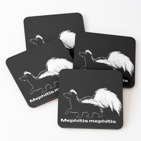 Item preview, Mephitis mephitis (for dark backgrounds) designed and sold by NinGaui.