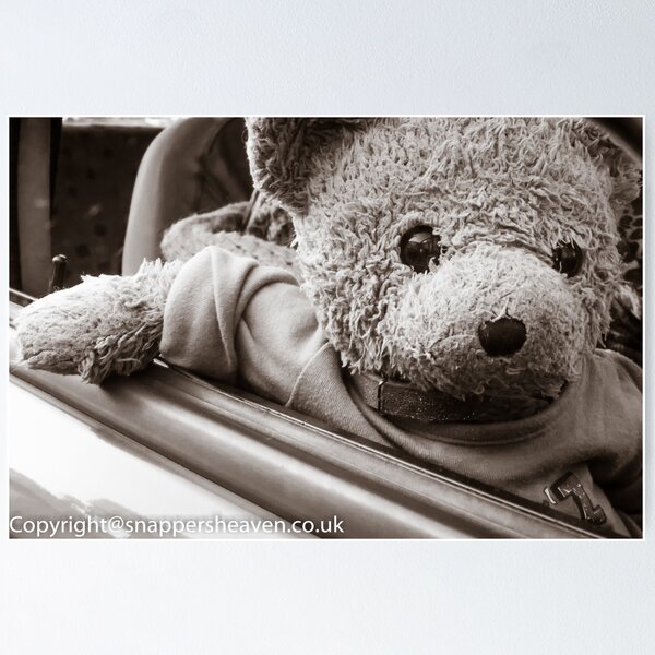 Item preview, JoJo Bear in his car  designed and sold by designbywhacky.