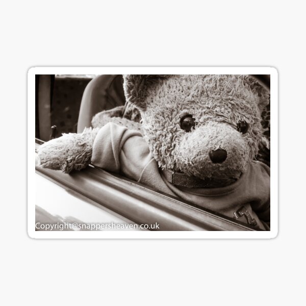 Item preview, JoJo Bear in his car  designed and sold by designbywhacky.