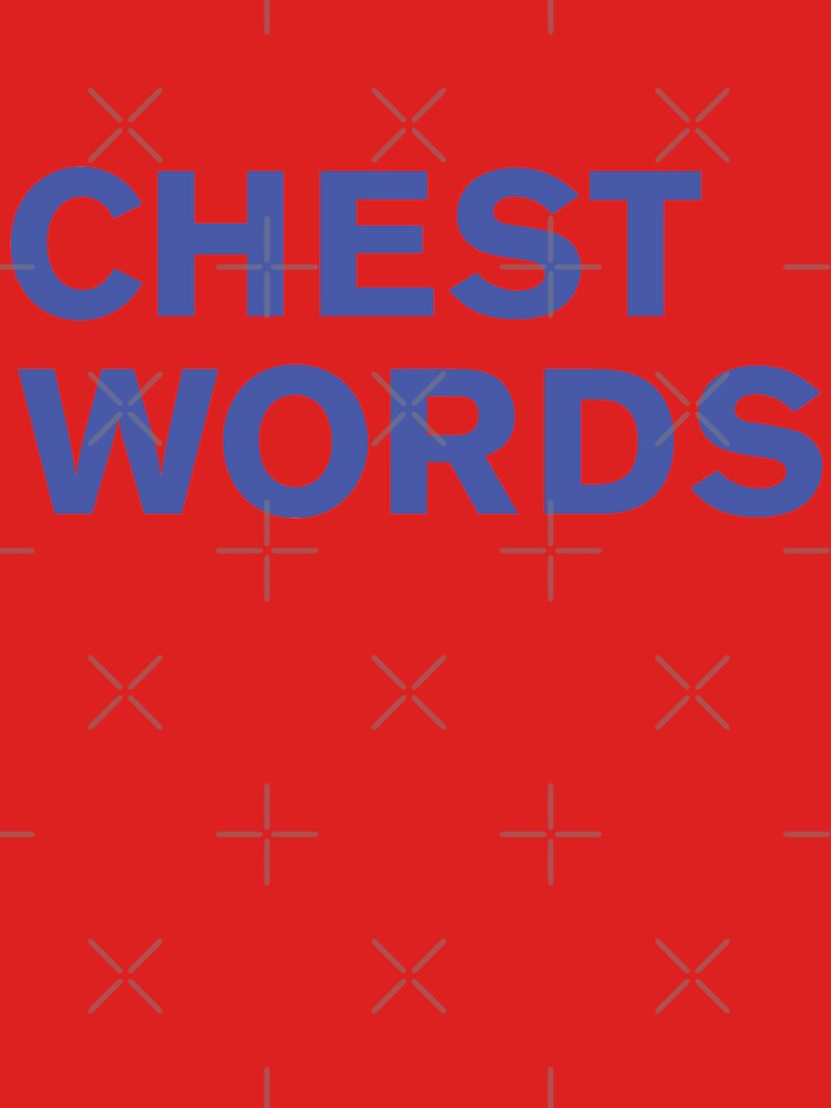 iCarly Chest Words Funny Cool Gift For Mom, Dad And Siblings Essential  T-Shirt