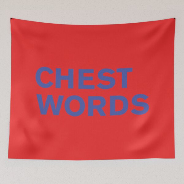Item preview, iCarly Chest Words - Funny Cool Gift For Mom, Dad And Siblings designed and sold by BohemianAtlas.