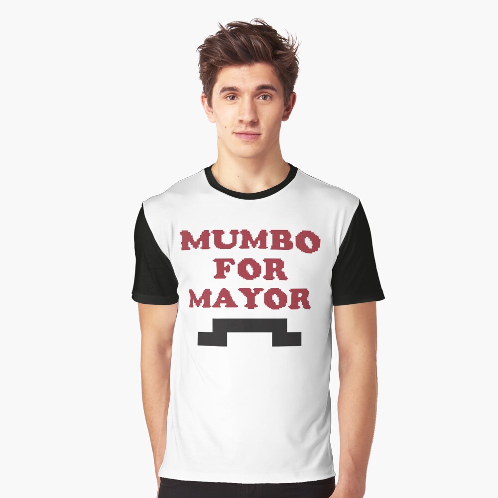 mumbo for mayor t shirt uk