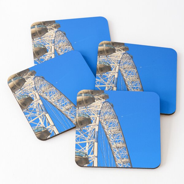 Item preview, Closeup Of Capsules attached To London Eye and an airplane designed and sold by santoshputhran.