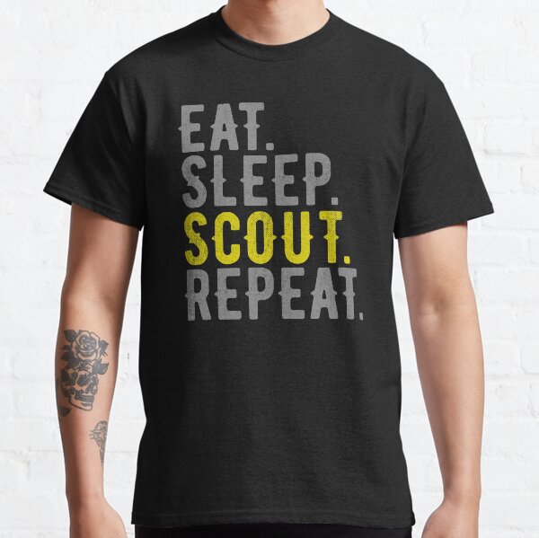 Eat Sleep Scout Repeat  Classic T-Shirt