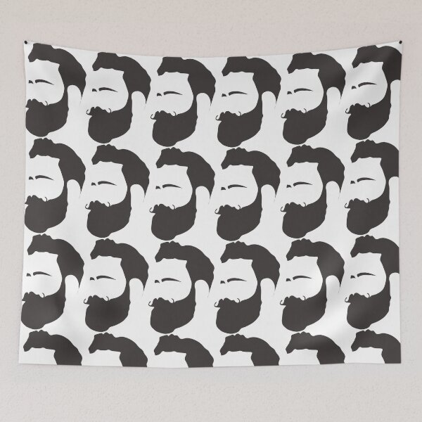 Item preview, A Man and his Gorgeous Beard designed and sold by LADYGOODMOOD.