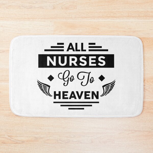 Item preview, All Nurses Go To Heaven designed and sold by TheArtism.