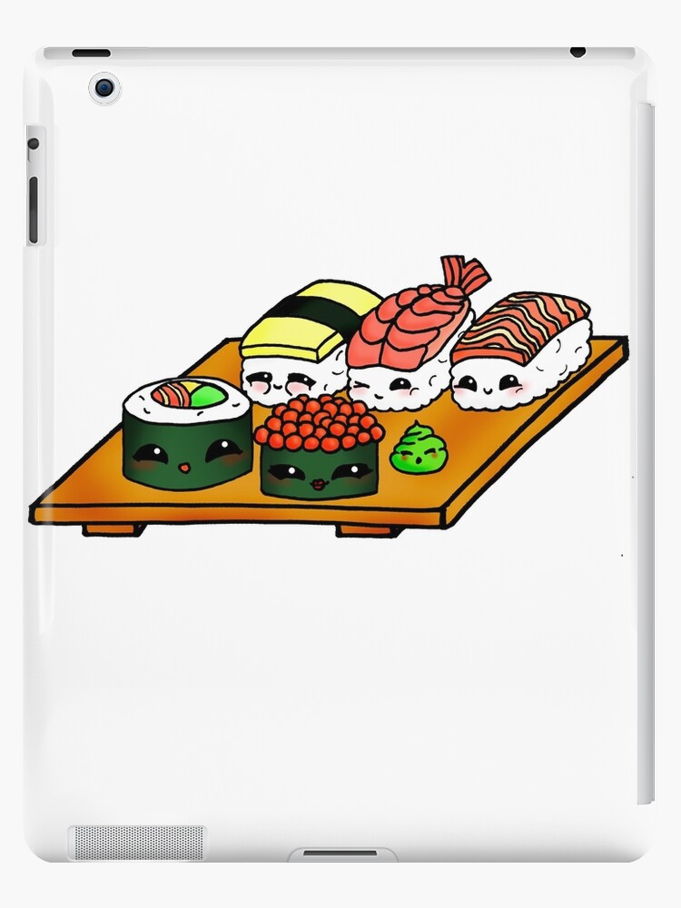 Sushi Kawaii, Kawaii Sushi, Cute Sushi Gifts, Cute Kawaii Gifts, Gifts for  Teens, Gifts for Him, Gifts for Her, | iPad Case & Skin