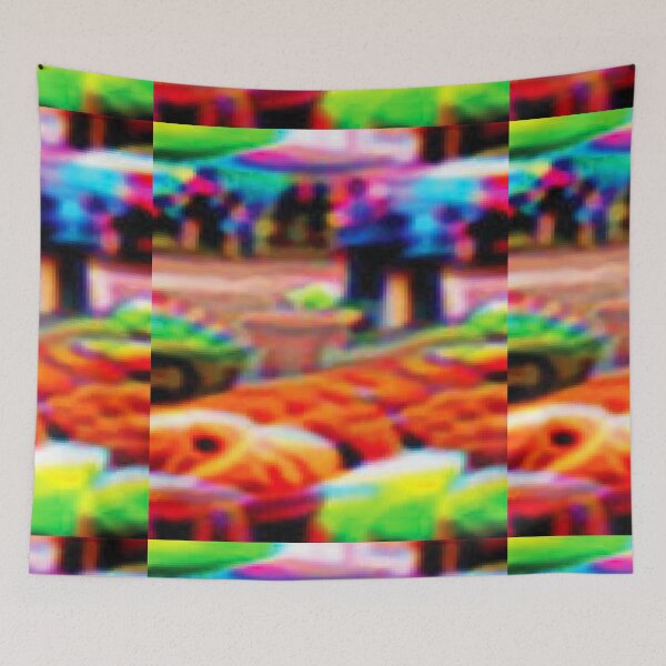 Item preview, Adversarial Anti-Facial Recognition Invisibility Camouflage designed and sold by el-em-cee.