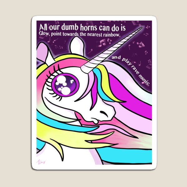 Artikelvorschau, Schwerkraft fällt Unicorn entworfen und verkauft von Artistic Cheezwiz.