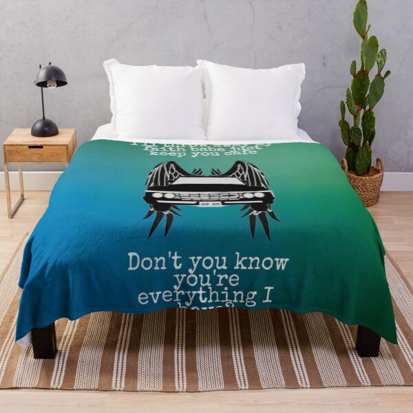 Item preview, Angel with a shotgun lyrics destiel impala  designed and sold by Imperioimpala.