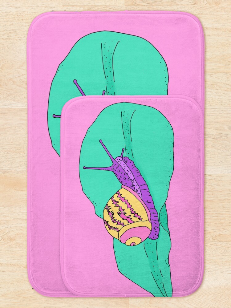Alternate view of Kawaii Snail Bath Mat