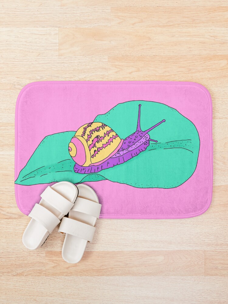 Alternate view of Kawaii Snail Bath Mat