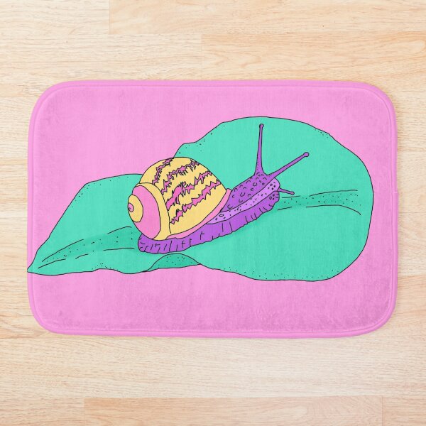 Kawaii Snail Bath Mat
