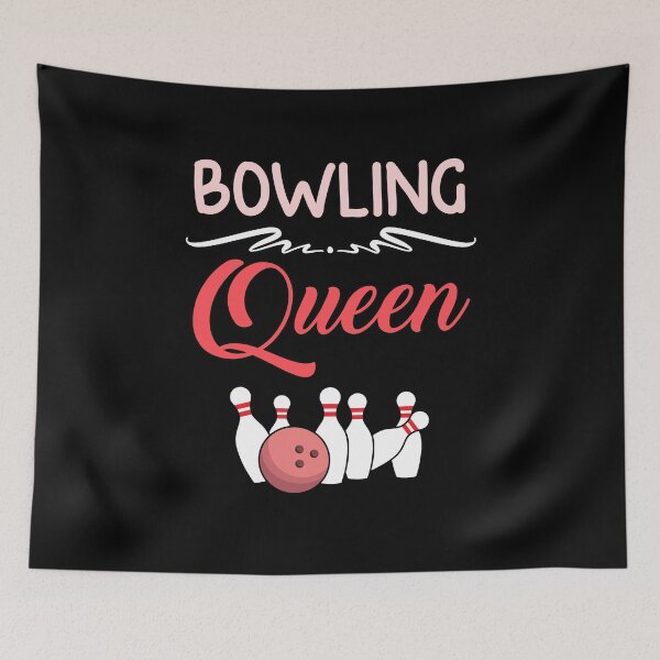 Item preview, Bowling Queen Bowling Pins Bowling Ball Gift designed and sold by redshirtz.