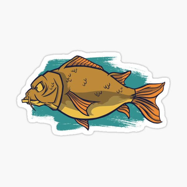 Cod Fish Fishing Sticker