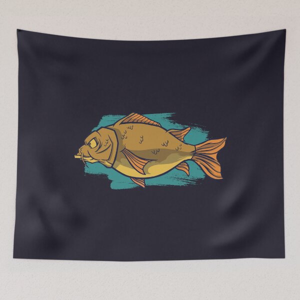 Item preview, Carp fish, fishing, fishing designed and sold by DerSenat.