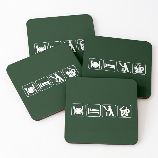 Item preview, Eat Sleep Cricket Beer - funny cricketers gift designed and sold by headpossum.