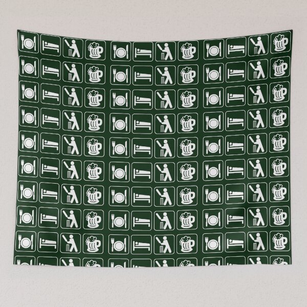 Item preview, Eat Sleep Cricket Beer - funny cricketers gift designed and sold by headpossum.