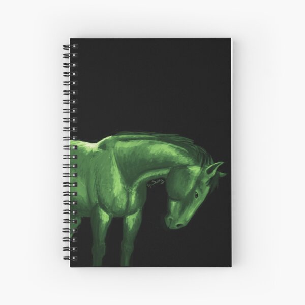 Aperçu de l'œuvre Cheval vert [Cheval] créée et vendue par ScotisFr.
