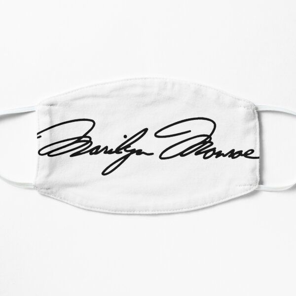 Marilyn Monroe autograph Mask