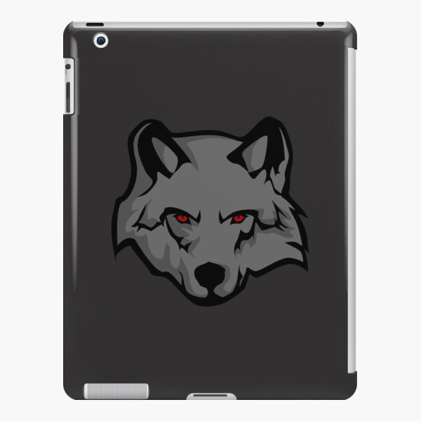 Grey Wolf Minimalism iPad Snap Case