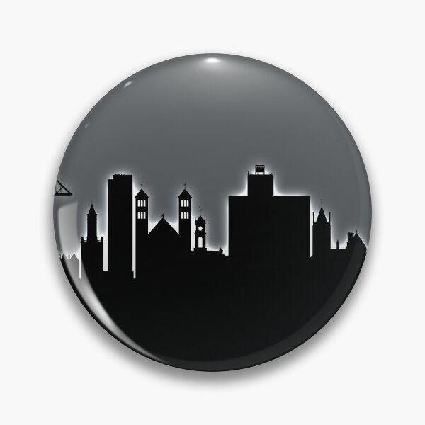 Item preview, Middlesbrough England Skyline designed and sold by ArtPrints.