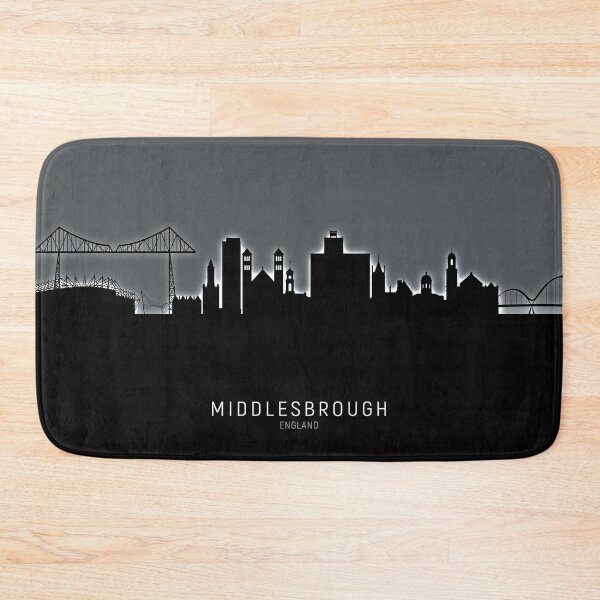 Item preview, Middlesbrough England Skyline designed and sold by ArtPrints.