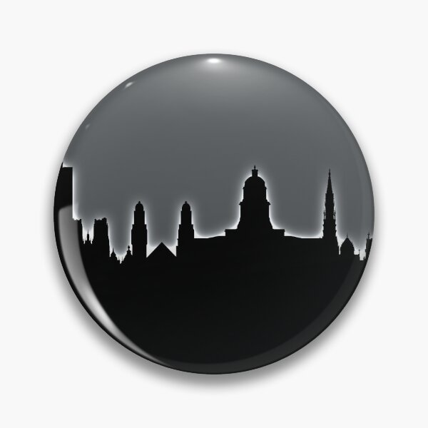Item preview, Brussels Belgium Skyline designed and sold by ArtPrints.