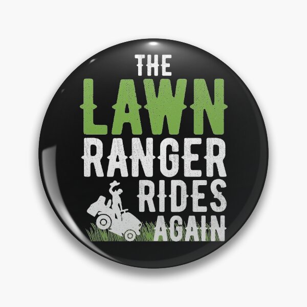 Item preview, The Lawn Ranger Rides Again with Green Grass designed and sold by alenaz.