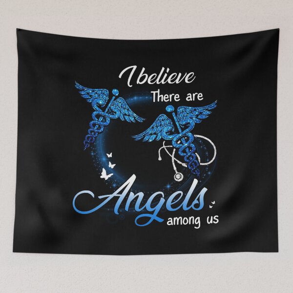 Item preview, Best Memorial Thankful Nurse Life Shirt Believe Angel Among Us Nursery Pandemic T Shirt designed and sold by tuanitus.