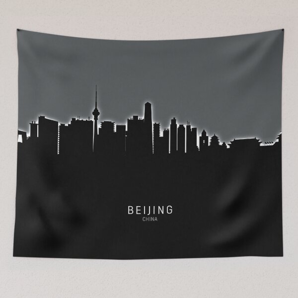 Item preview, Beijing China Skyline designed and sold by ArtPrints.