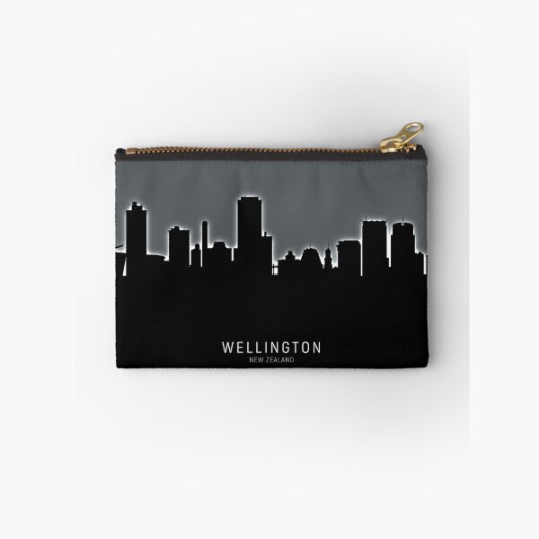 Item preview, Wellington New Zealand Skyline designed and sold by ArtPrints.