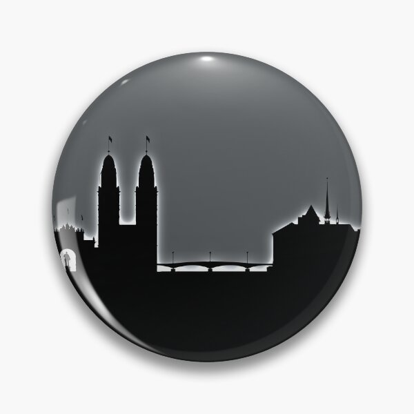 Item preview, Zurich Switzerland Skyline designed and sold by ArtPrints.
