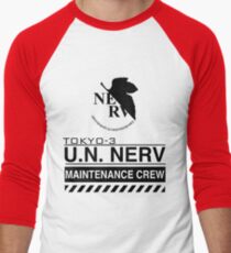 TOKYO-3 NERV Men's Baseball ¾ T-Shirt